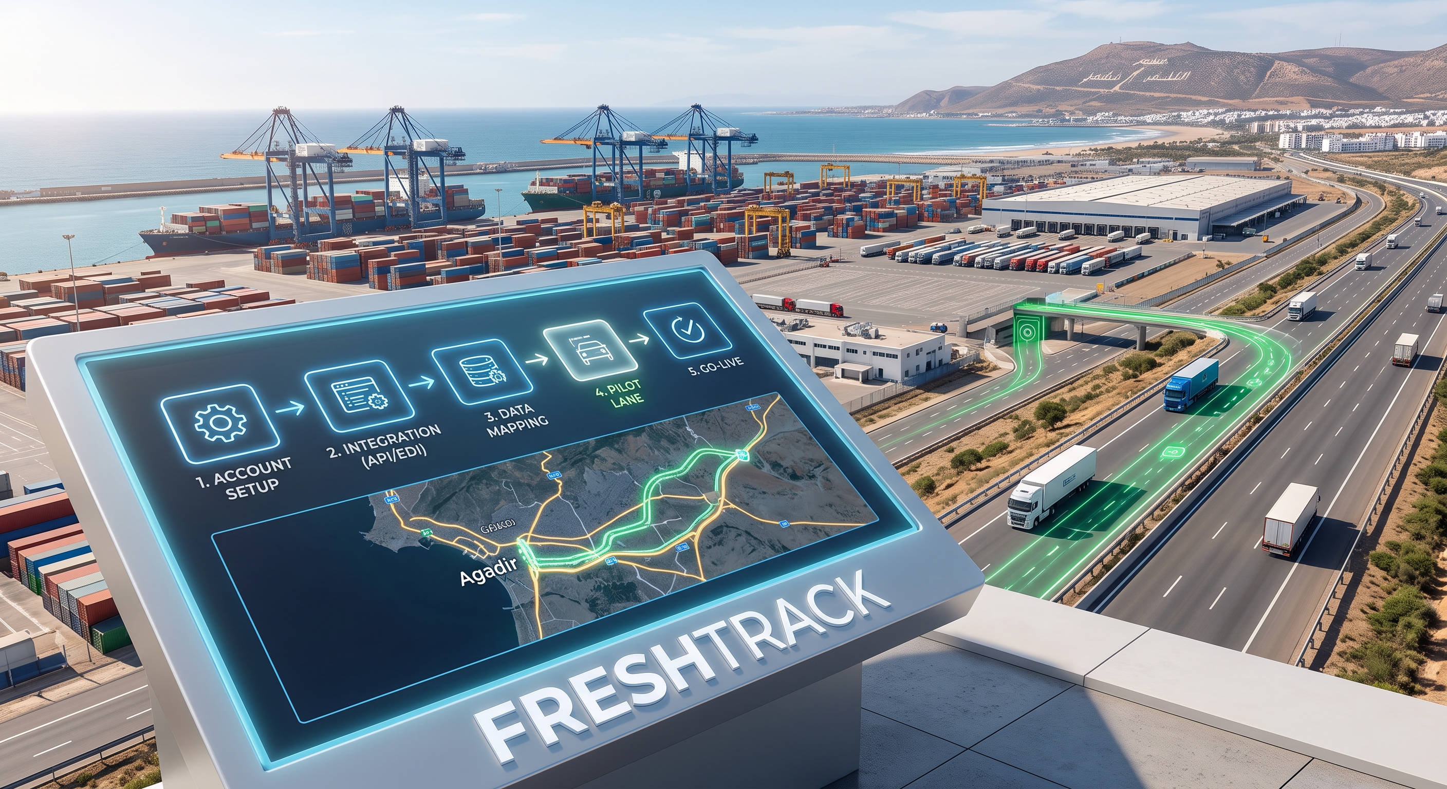 Working with FreshTrack: How Shippers and Carriers Onboard onto Morocco's Collaborative Logistics Platform